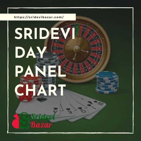 sridevi day chart night|sridevi night panels chart.